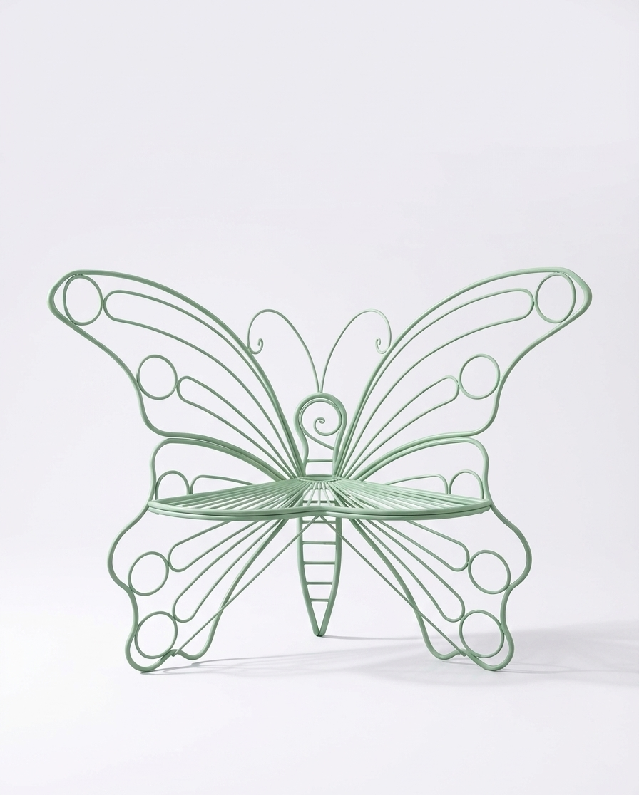 50-Inch Outdoor Garden Bench with Iron Metal Frame – Patio Porch Lawn Yard Bench – Multiple Colors